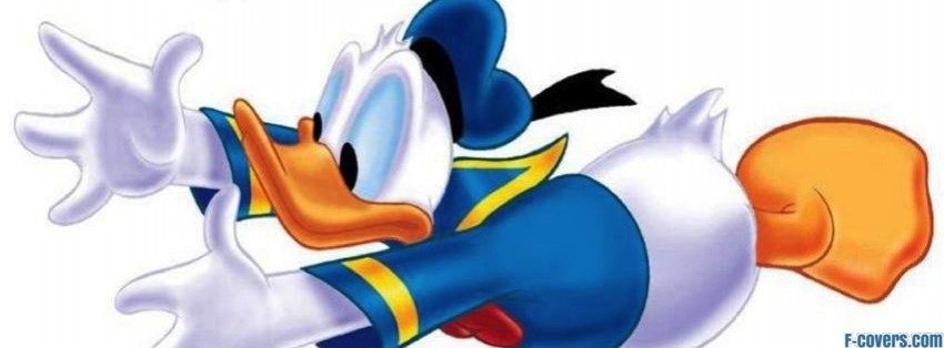 Donald Duck Facebook Cover