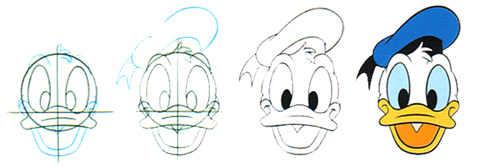 Donald Duck Pictures To Draw