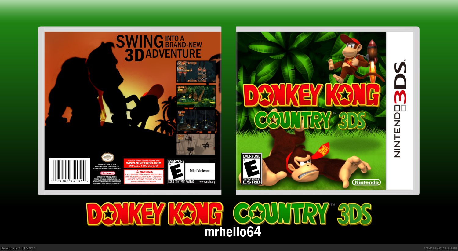 Donkey Kong Country 3ds