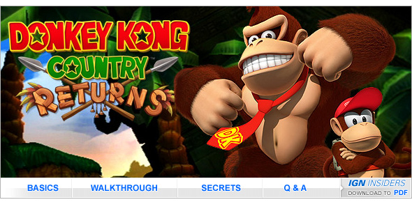 Donkey Kong Country Returns 2 B