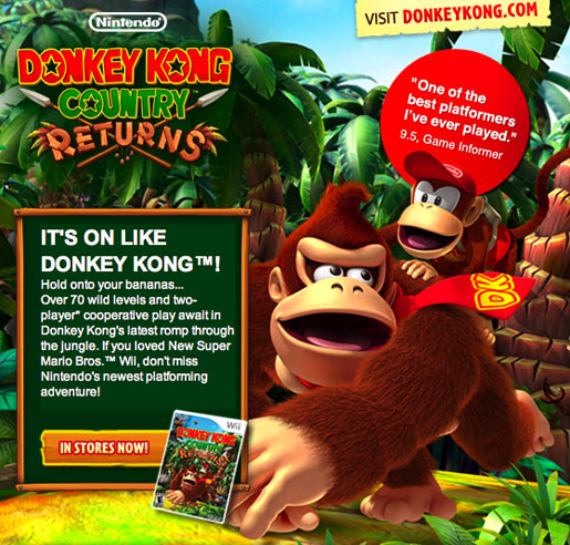 Donkey Kong Country Returns 2 B