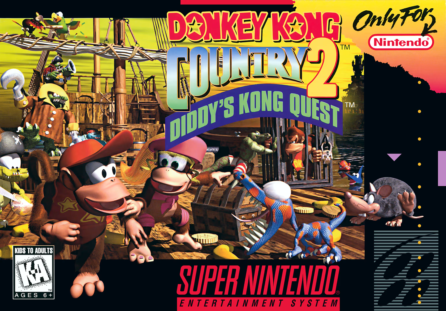 Donkey Kong Country Returns 2 B