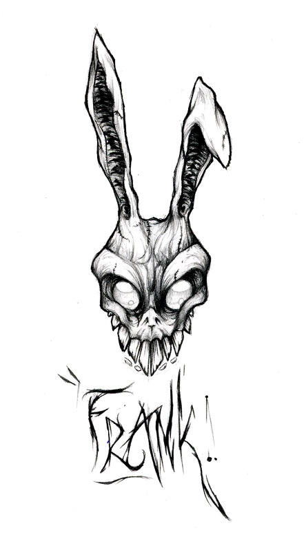 Donnie Darko Rabbit Drawing