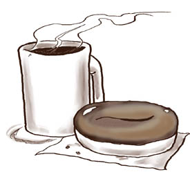 Donuts And Coffee
