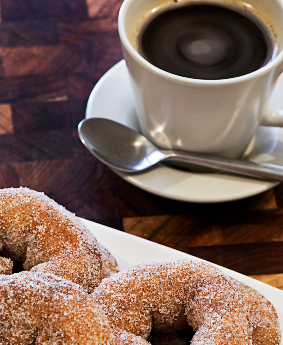 Donuts And Coffee