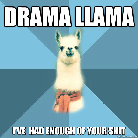 Drama Llama Meme