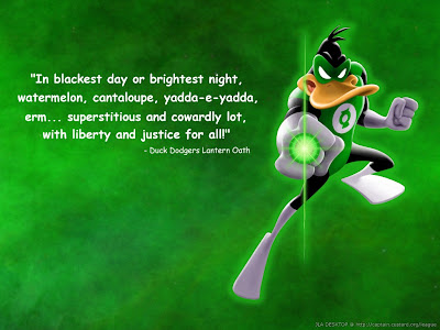 Duck Dodgers Green Lantern Oath