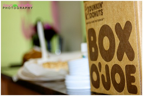 Dunkin Donuts Box O Joe Size