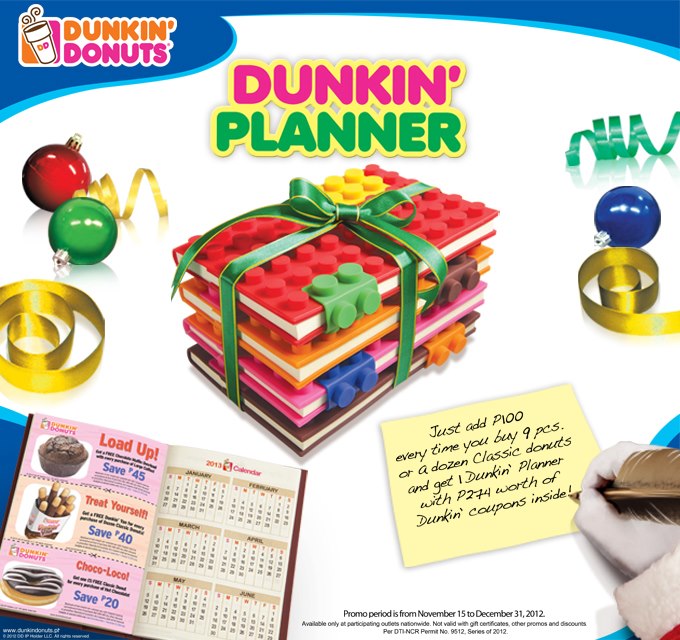 Dunkin Donuts Planner
