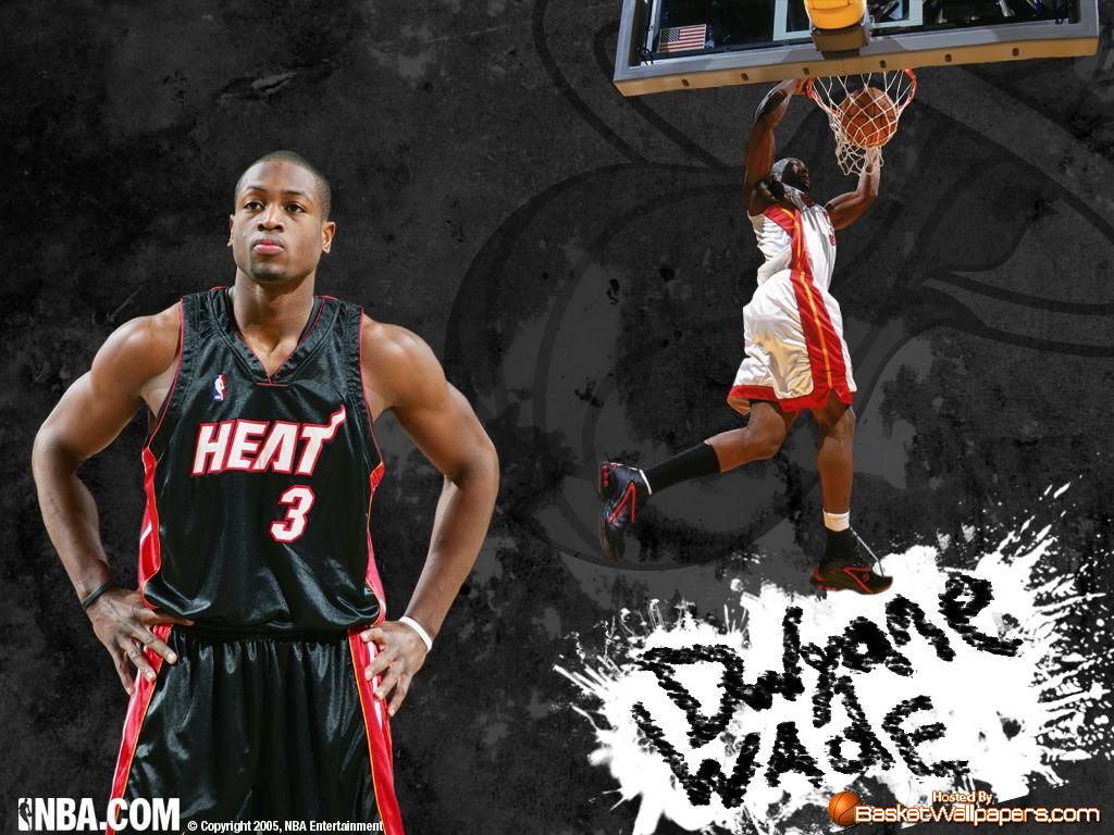 Dwyane Wade Dunking Wallpaper