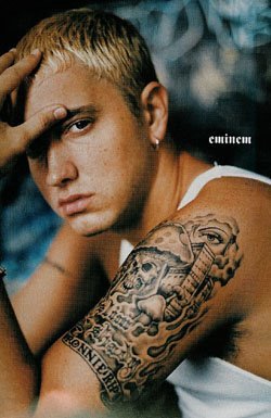 Eminem Tattoos Of Mariah On His Back