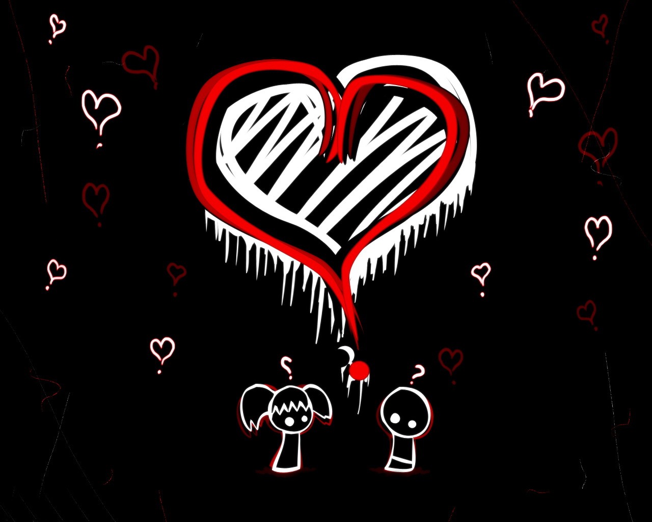 Emo Love Wallpapers For Desktop