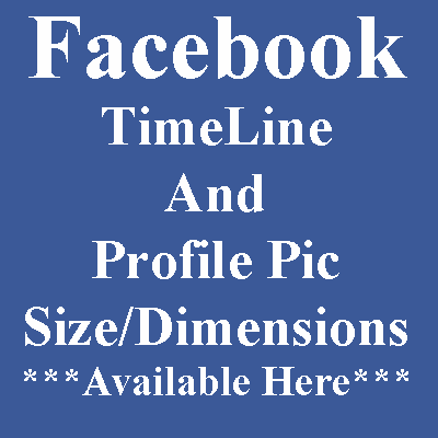 Facebook Timeline Cover Photo Size For Pages