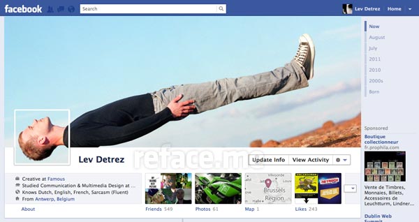 Facebook Timeline Cover Photo Size