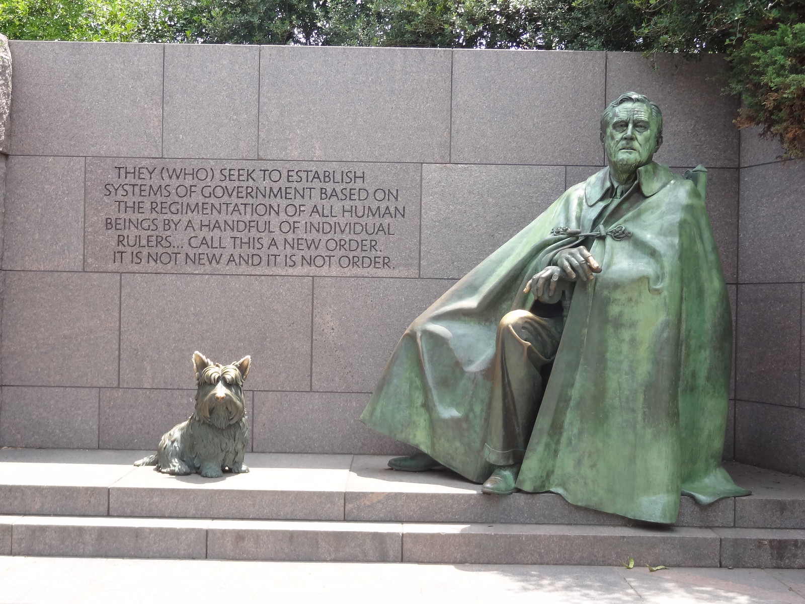 Fdr Memorial Washington Dc Facts