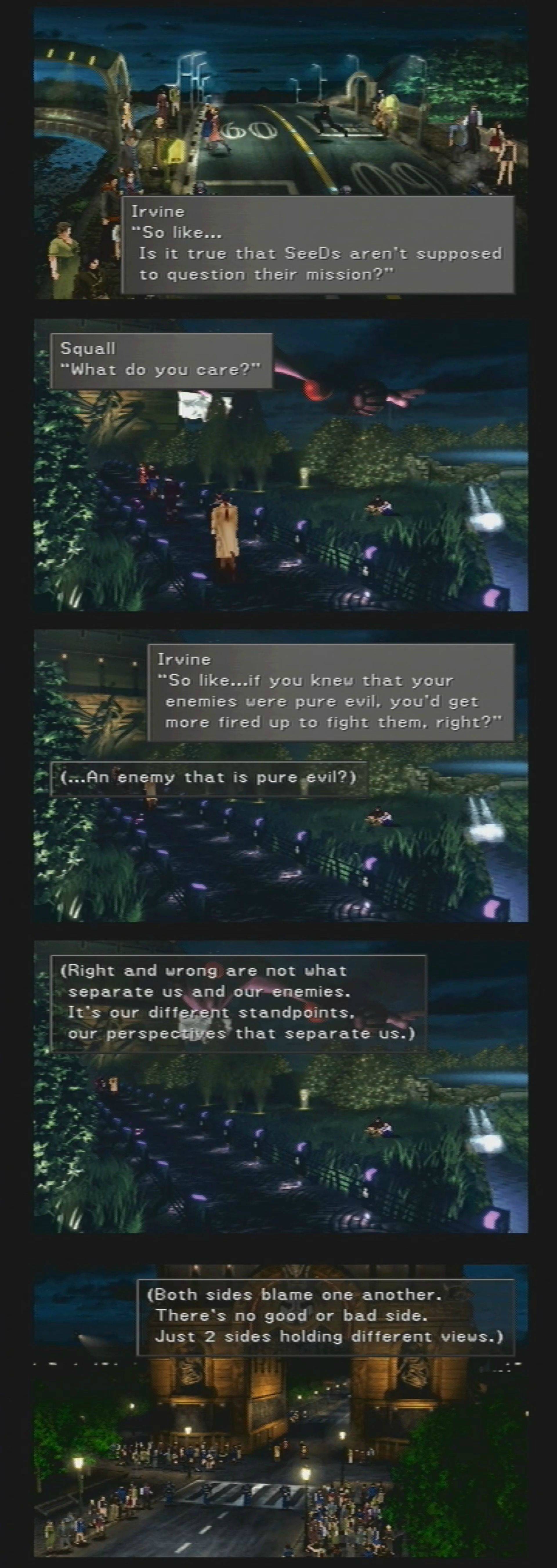 Ffviii Squall Quotes