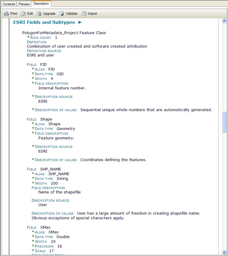 Fgdc Metadata Editor For Arcgis 10.1