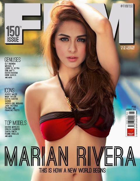 Fhm Marian Rivera January 2013