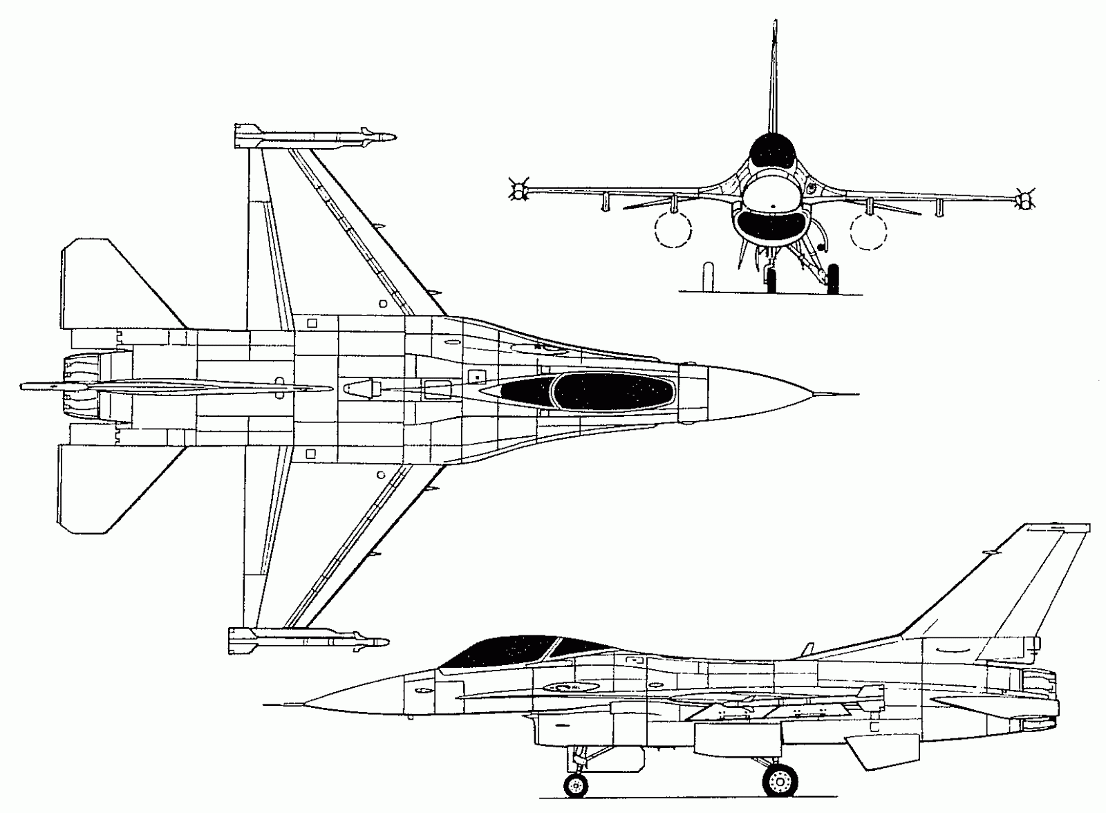 Fighter Jets Drawings