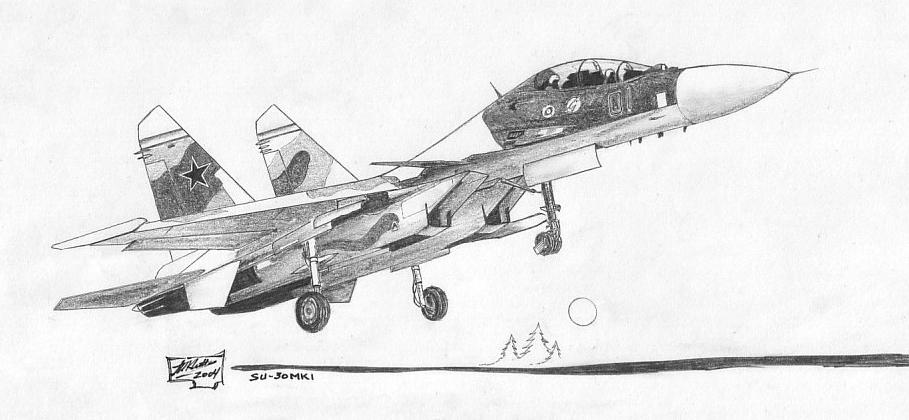 Fighter Jets Drawings