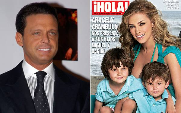 Fotos De Los Hijos De Luis Miguel Y Aracely Arambula