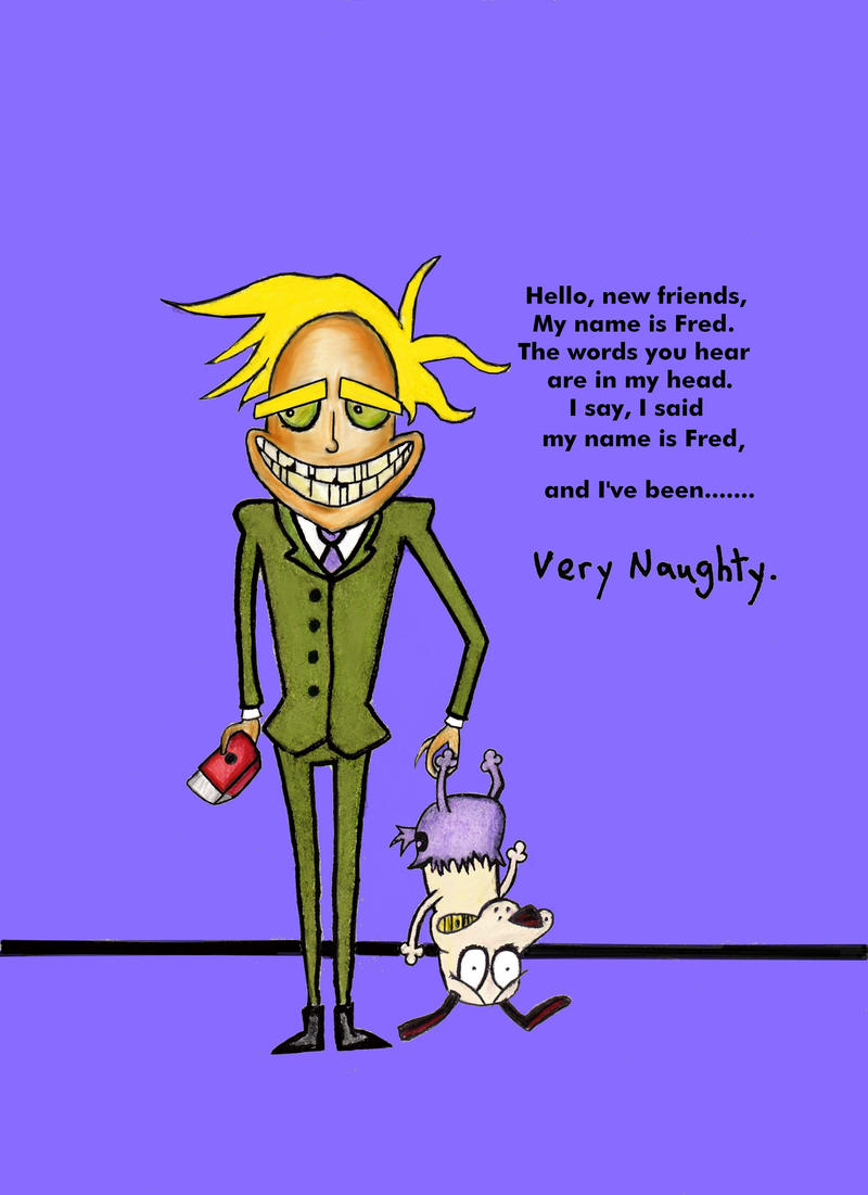 Freaky Fred From Courage The Cowardly Dog