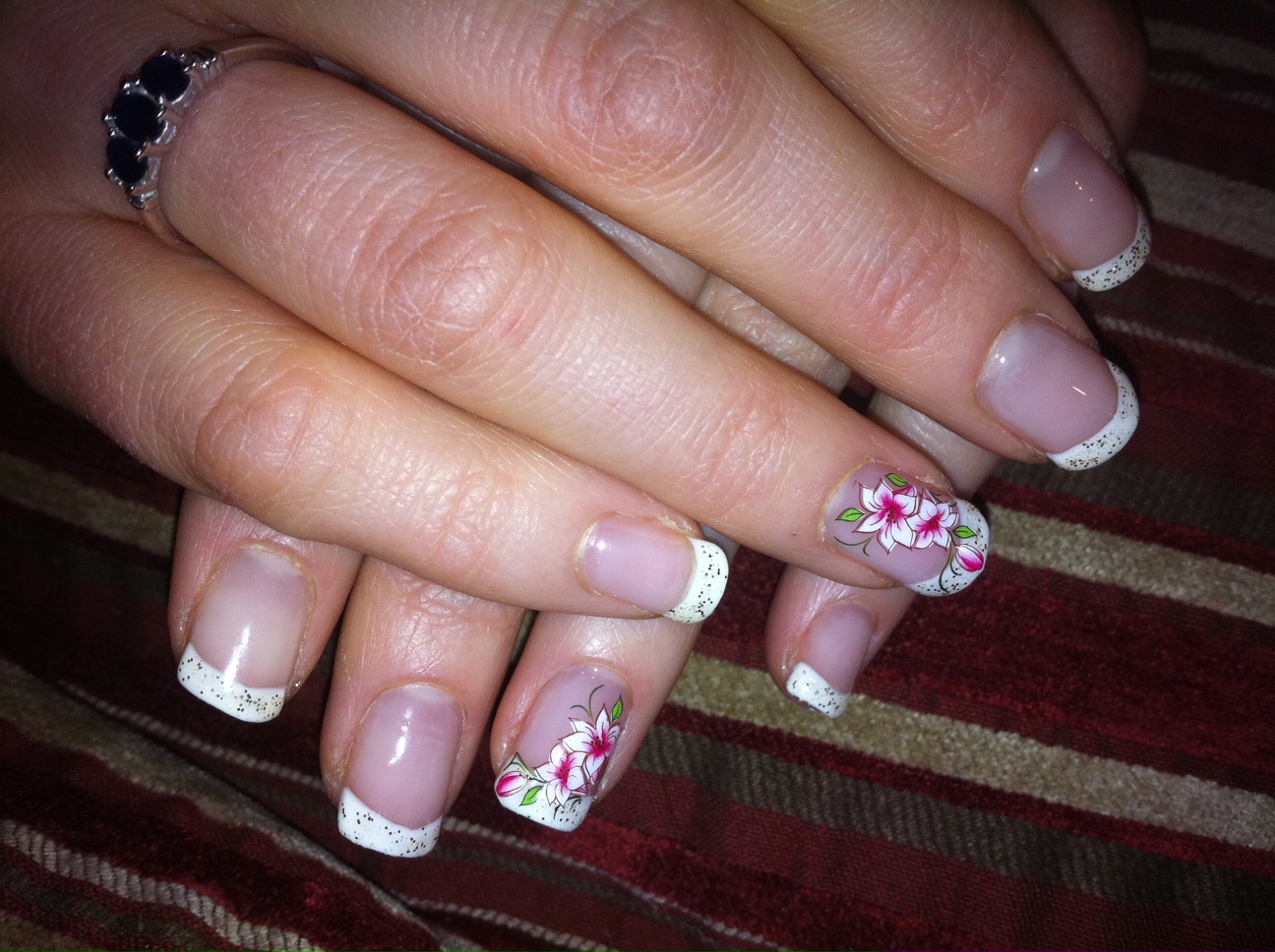 French Nails Designs 2012