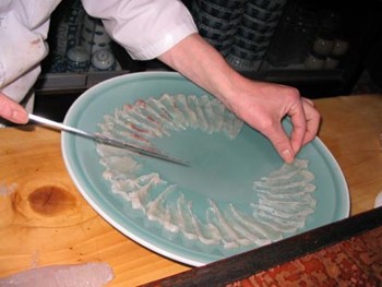 Fugu Puffer Fish Preparation