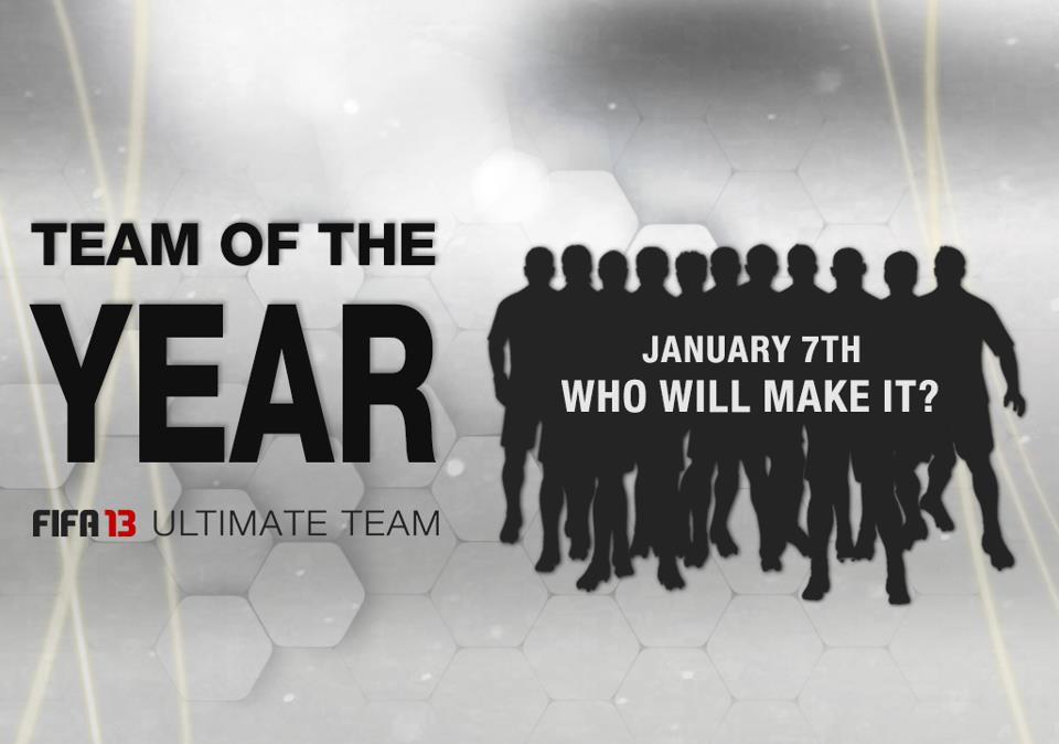 Fut 13 Team Of The Year
