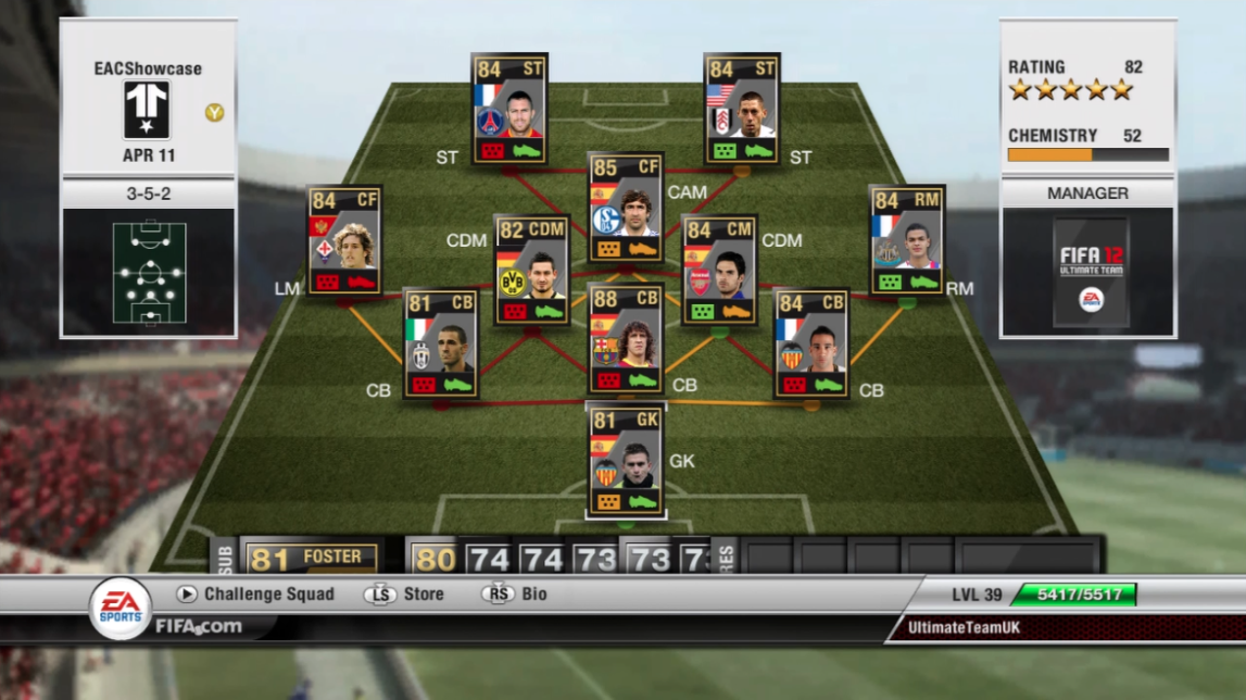 Fut 13 Totw 12 June