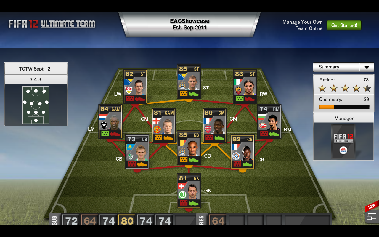 Fut 13 Totw 12 June