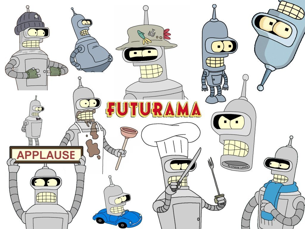 Futurama Bender Wallpaper