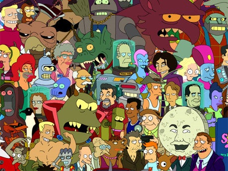 Futurama Characters Pictures