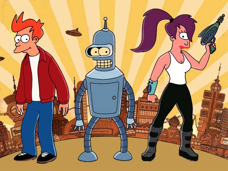 Futurama Fry And Bender