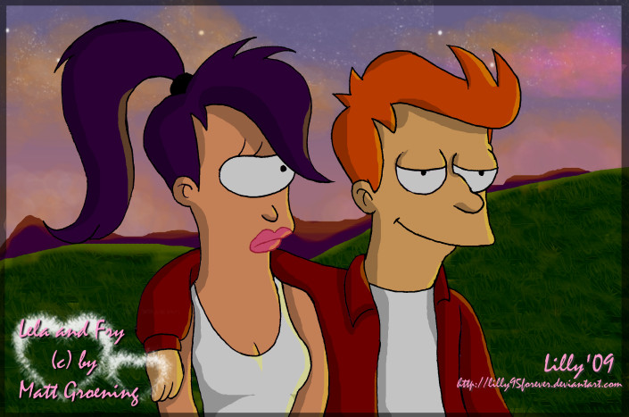 Futurama Fry And Leela