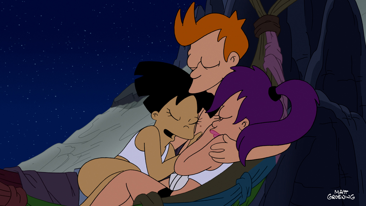 Futurama Fry And Leela