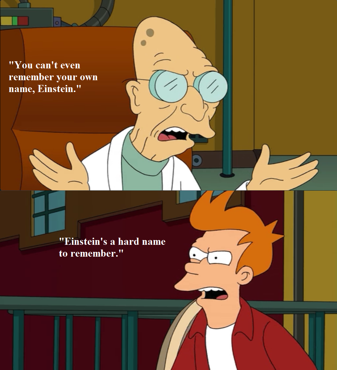 Futurama Meme Professor