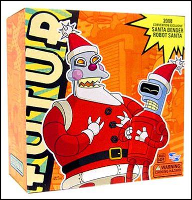 Futurama Robot Santa Figure