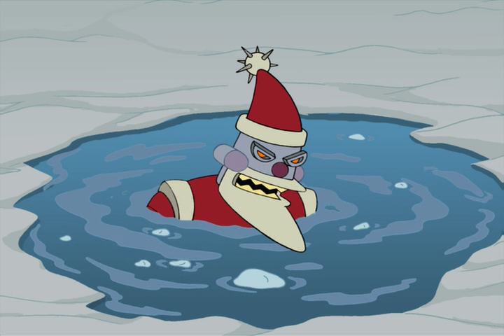 Futurama Santa Bot