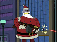 Futurama Santa Bot