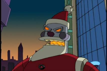 Futurama Santa Bot