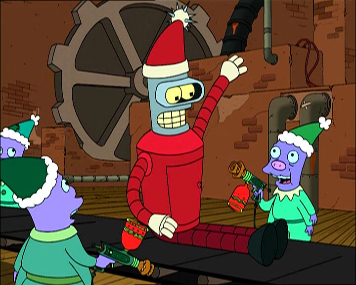 Futurama Santa Claus