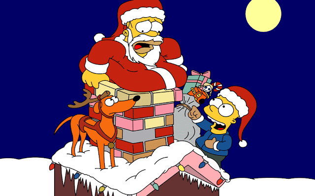 Futurama Santa Wallpaper