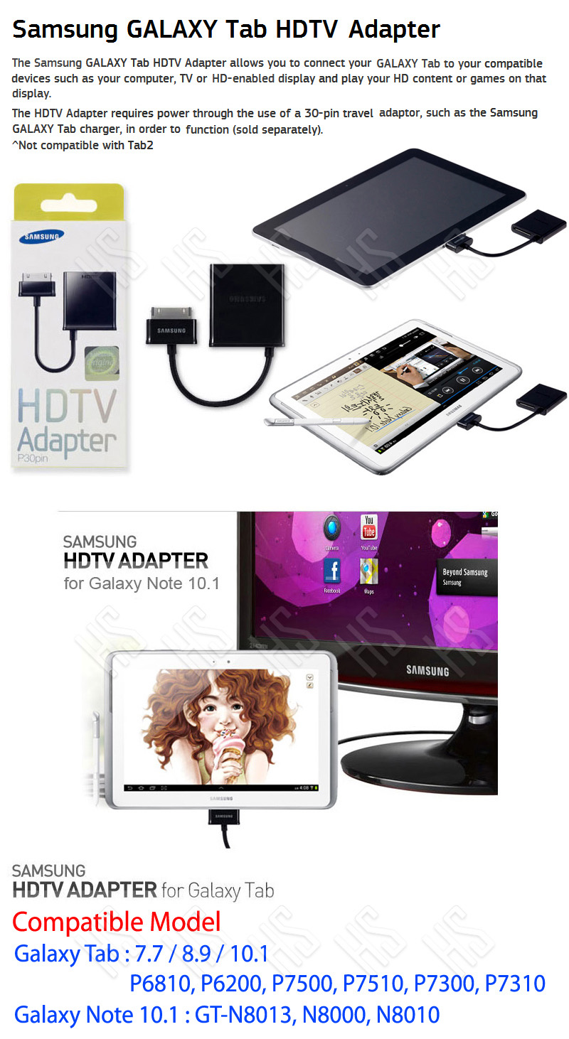 Galaxy Tab Hdtv Adapter Ebay