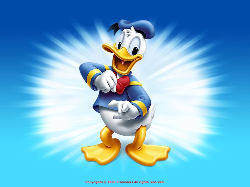 Gambar Donald Duck Cartoon