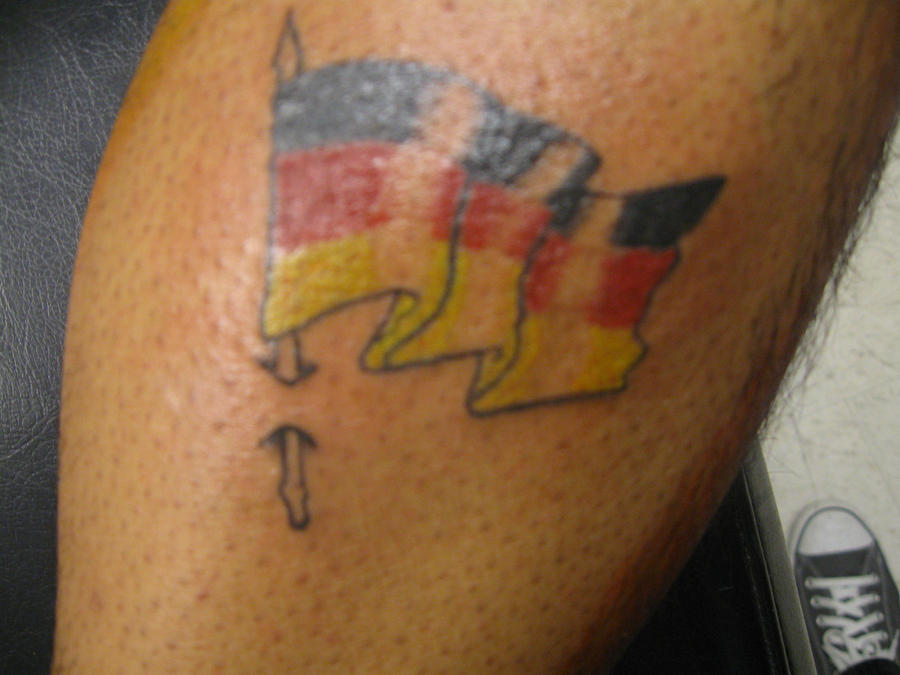 German Flag Tattoo