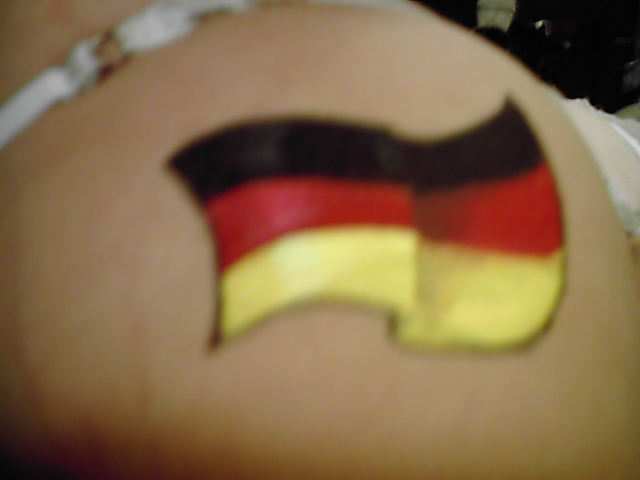 German Flag Tattoo