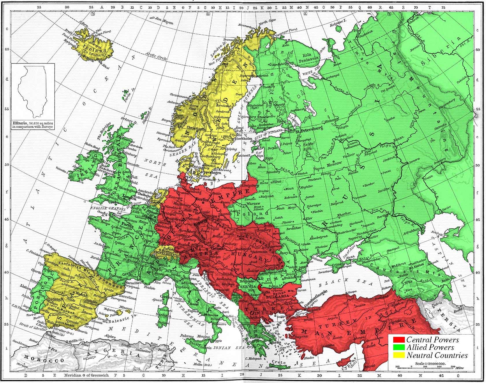 Germany Map 1914