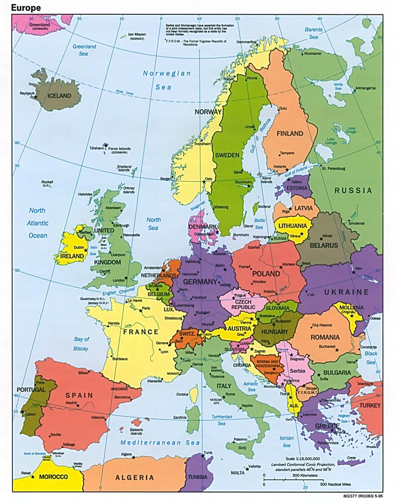 Germany Map Europe