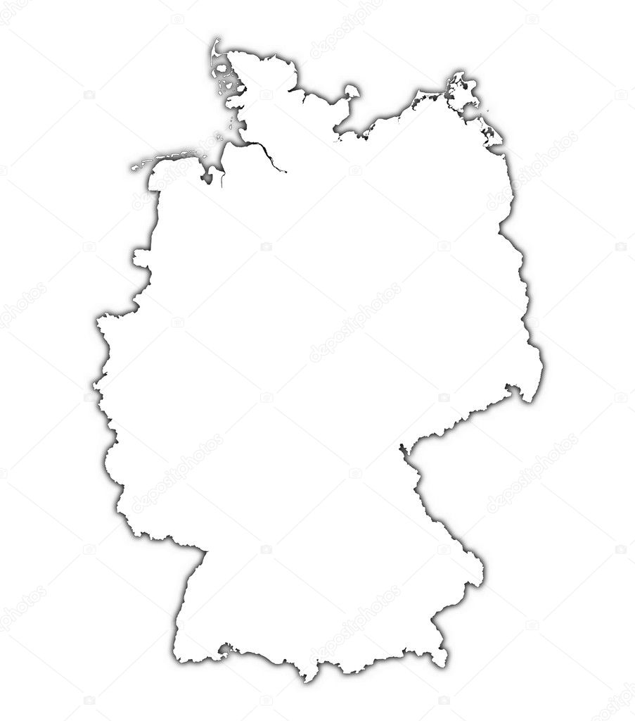 Germany Map Outline